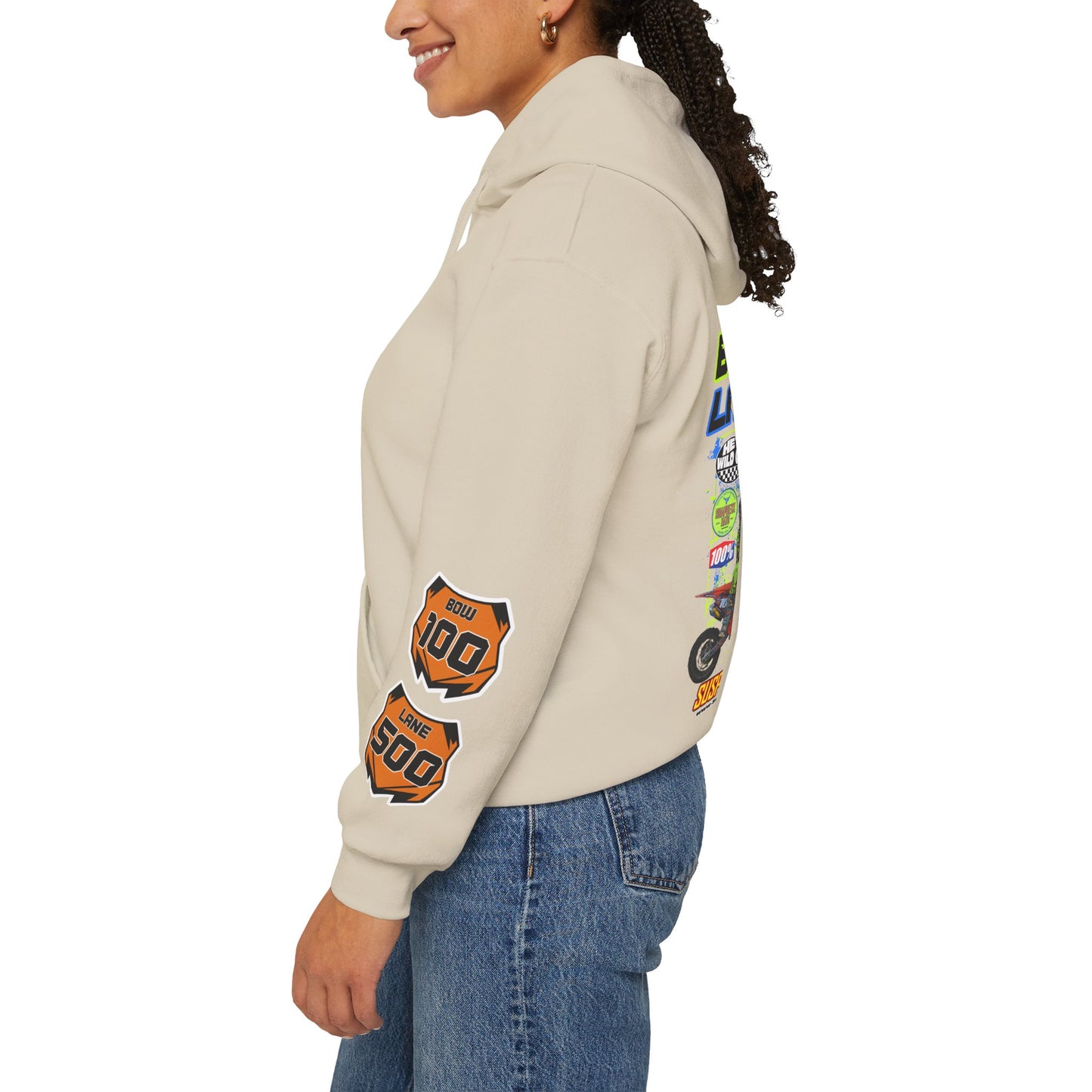 Custom Motocross Mama Hoodie