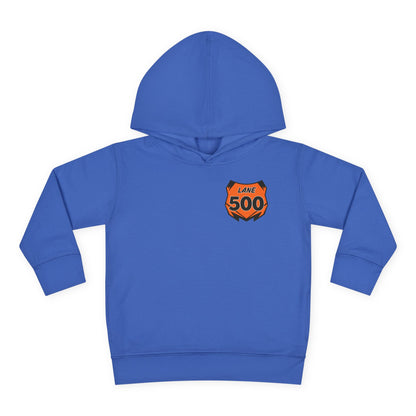 Toddler Custom Number Plate Hoodie *You pick the back saying*