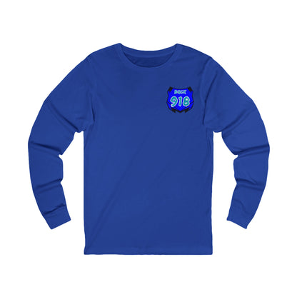 Custom Unisex Number Plate Long Sleeve *You pick back saying*