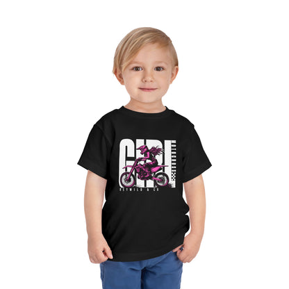 Motocross Girl Toddler Shirt