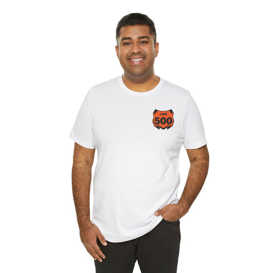 Custom Unisex Number Plate Shirt *You pick the back saying*