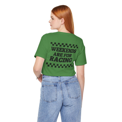 Custom Unisex Number Plate Shirt *You pick the back saying*
