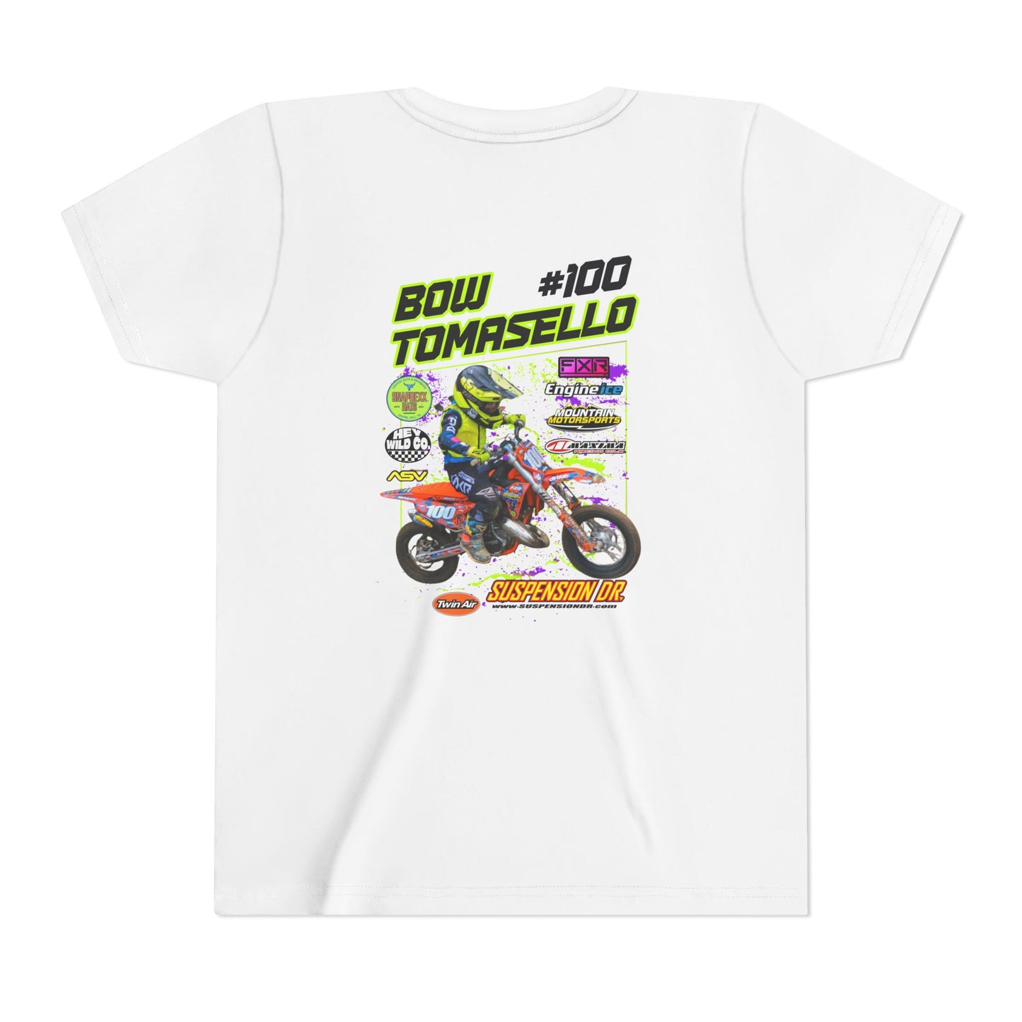 Custom MX Sponsor Youth Shirt