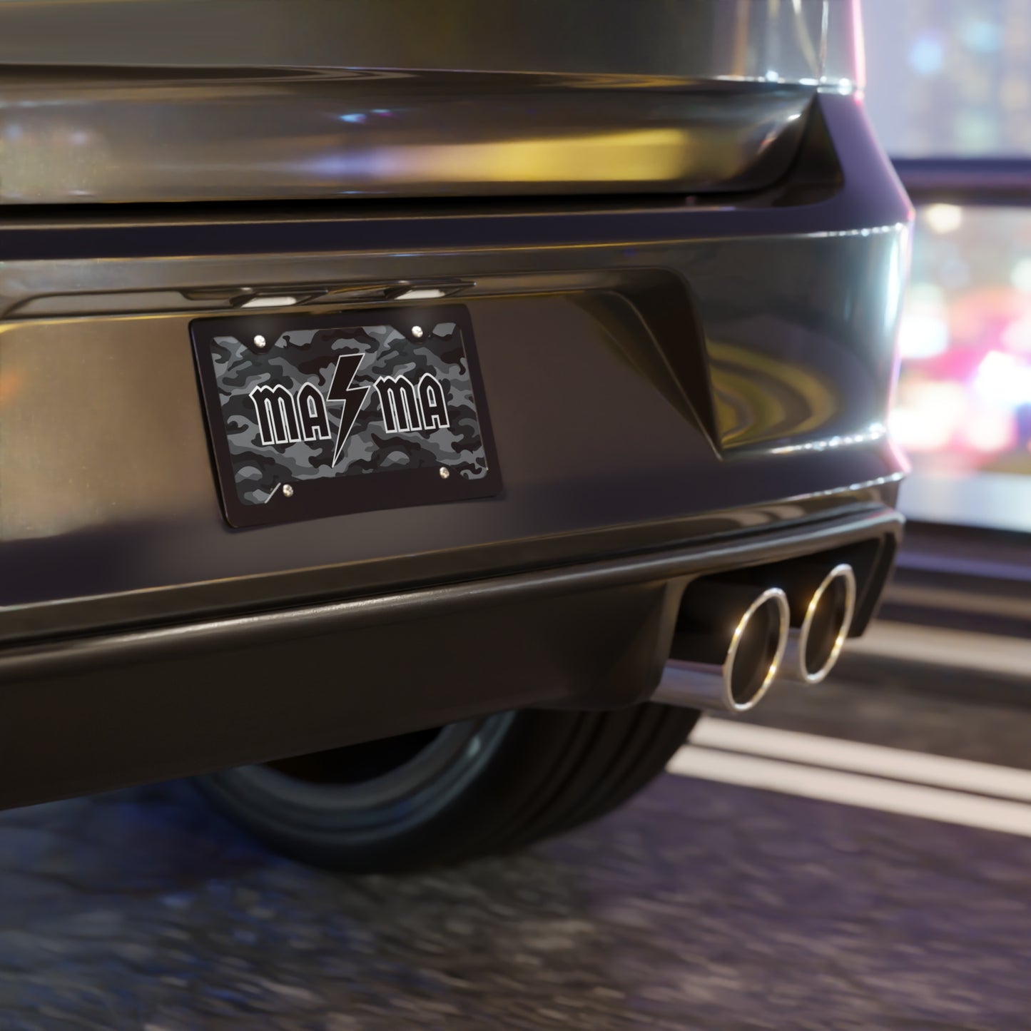 Mama Camo Vanity License Plate