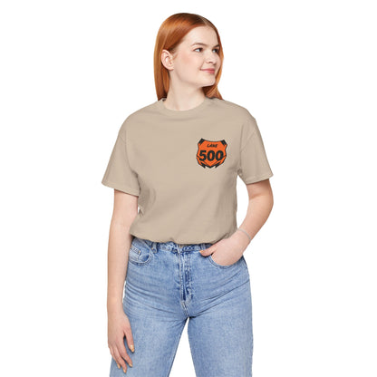 Custom Unisex Number Plate Shirt *You pick the back saying*