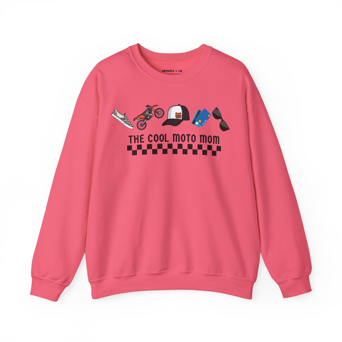 The Cool Moto Mom Custom Sweatshirt