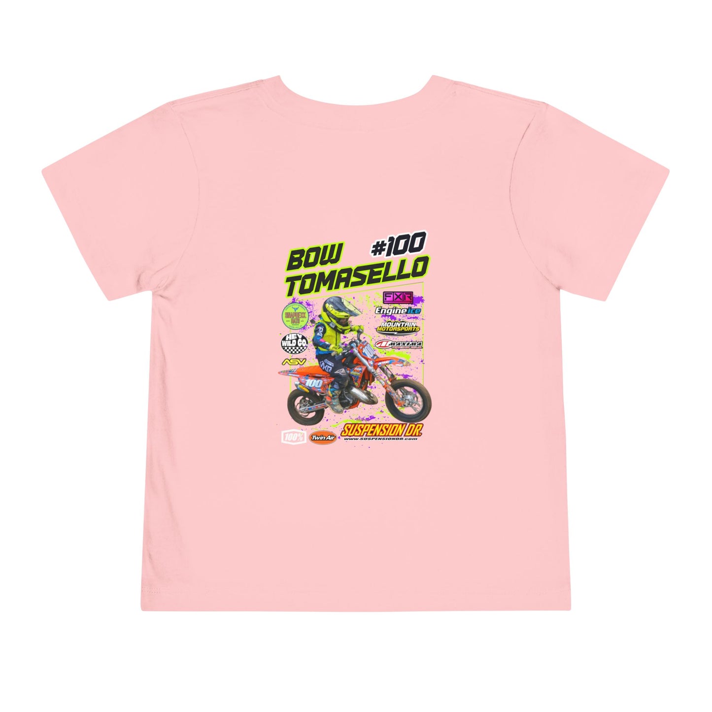 Custom MX Sponsor Toddler Shirt