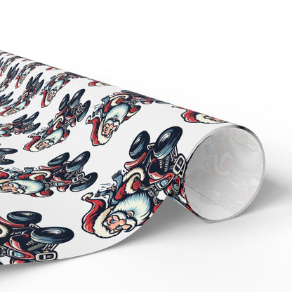 Santa ATV Gift Wrap