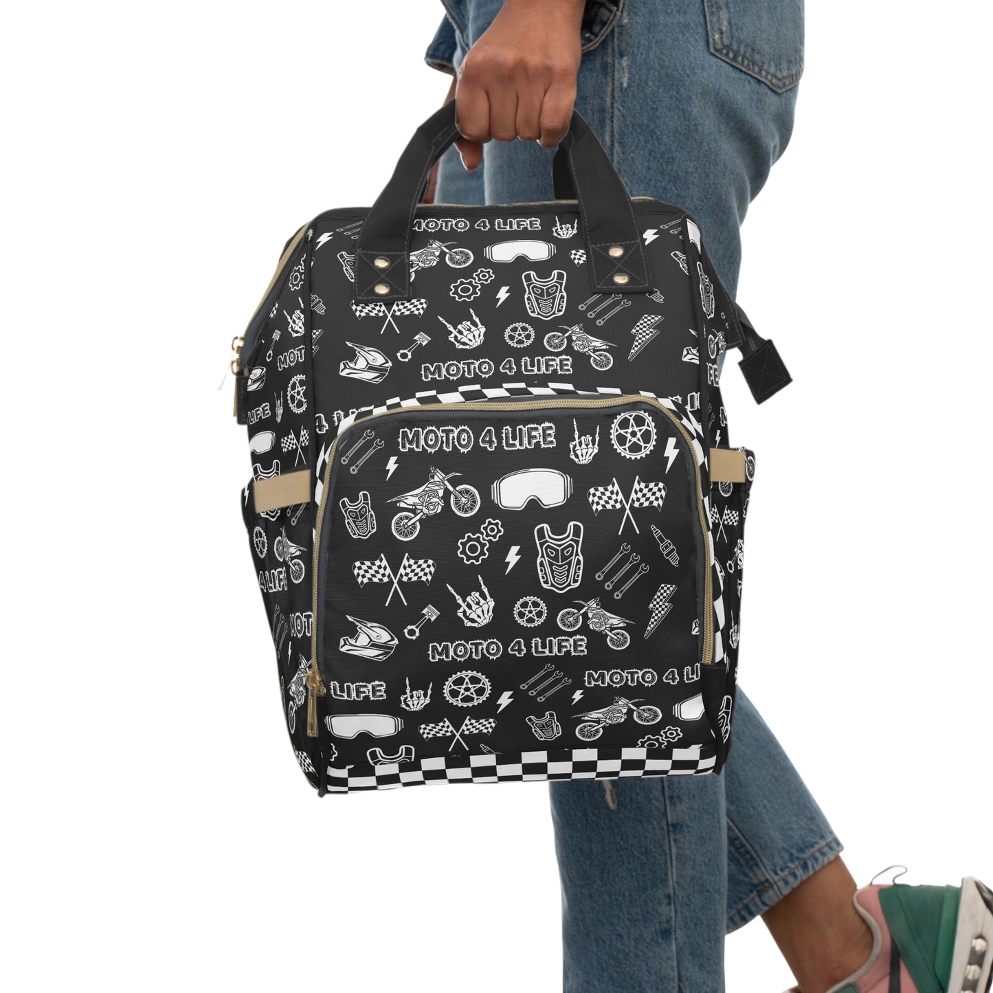 Moto 4 Life Diaper Bag Backpack