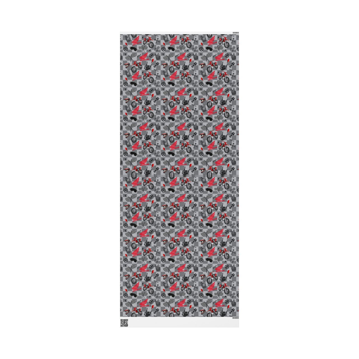 Honda Dirt Bike Inspired Gift Wrap [version 2]
