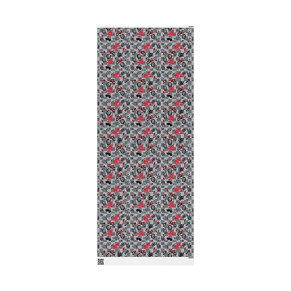 Honda Dirt Bike Inspired Gift Wrap [version 2]
