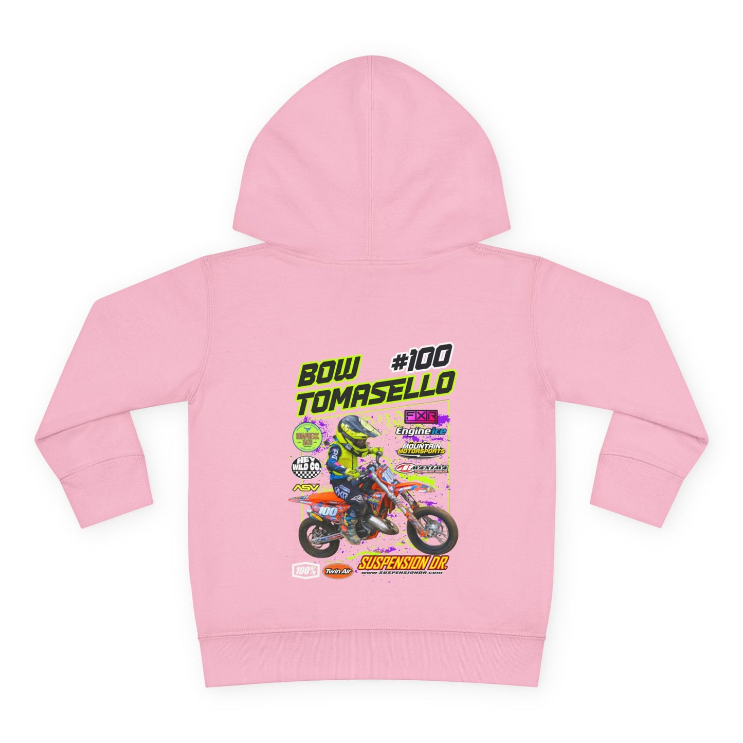 Toddler Custom MX Sponsor Hoodie