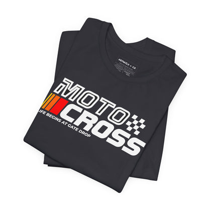 Life Begins at Gate Drop Unisex Shirt