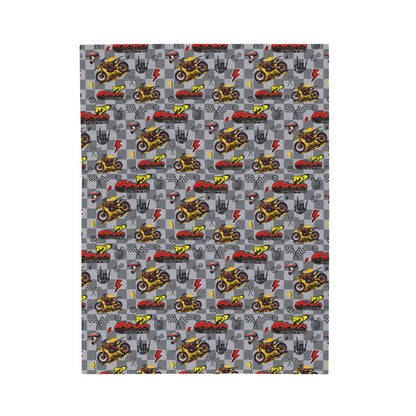 Cobra Moto Inspired Blanket