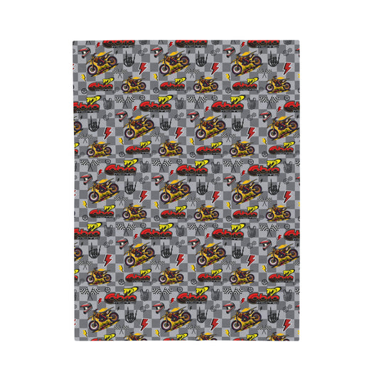 Cobra Moto Inspired Blanket
