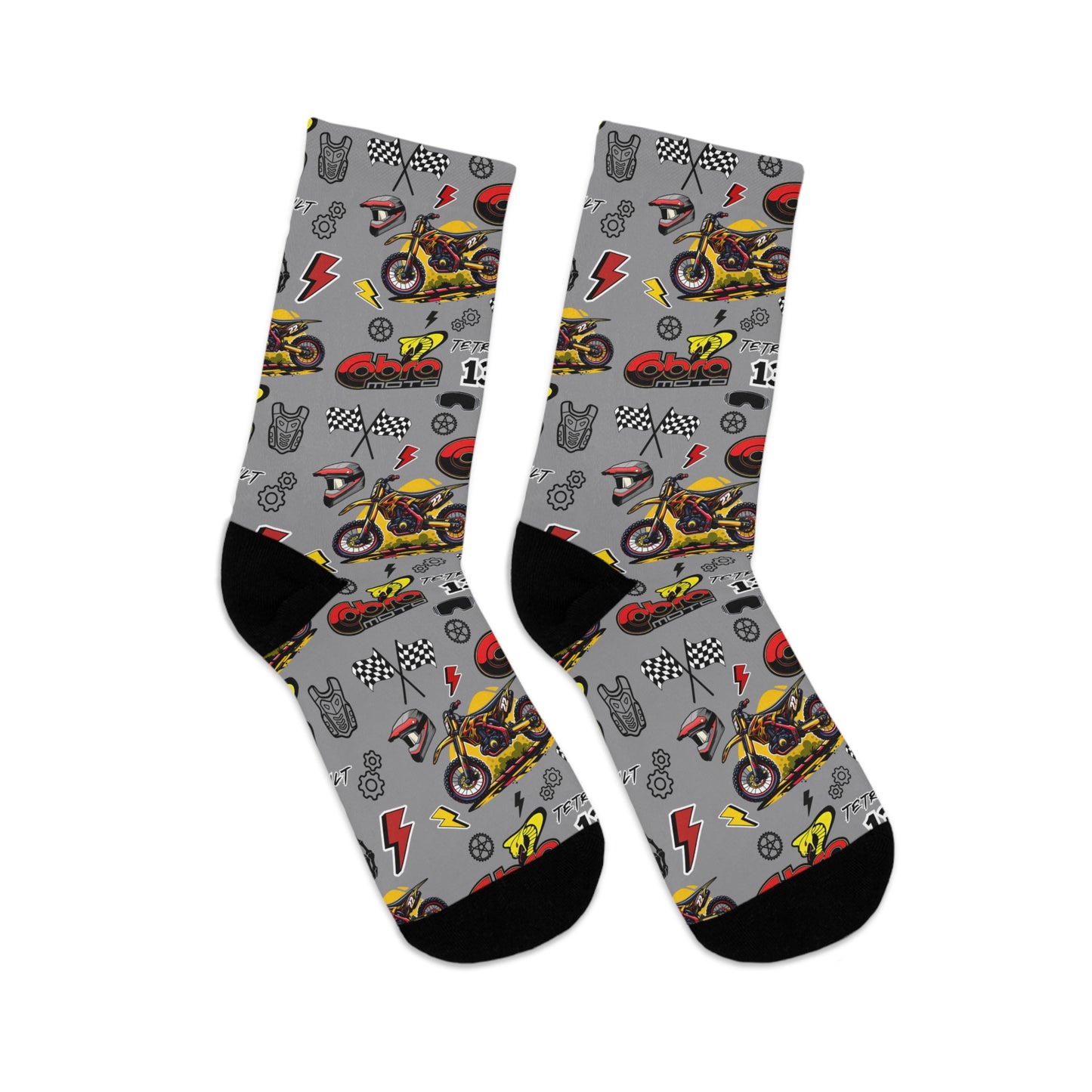 Customizable Motocross Socks