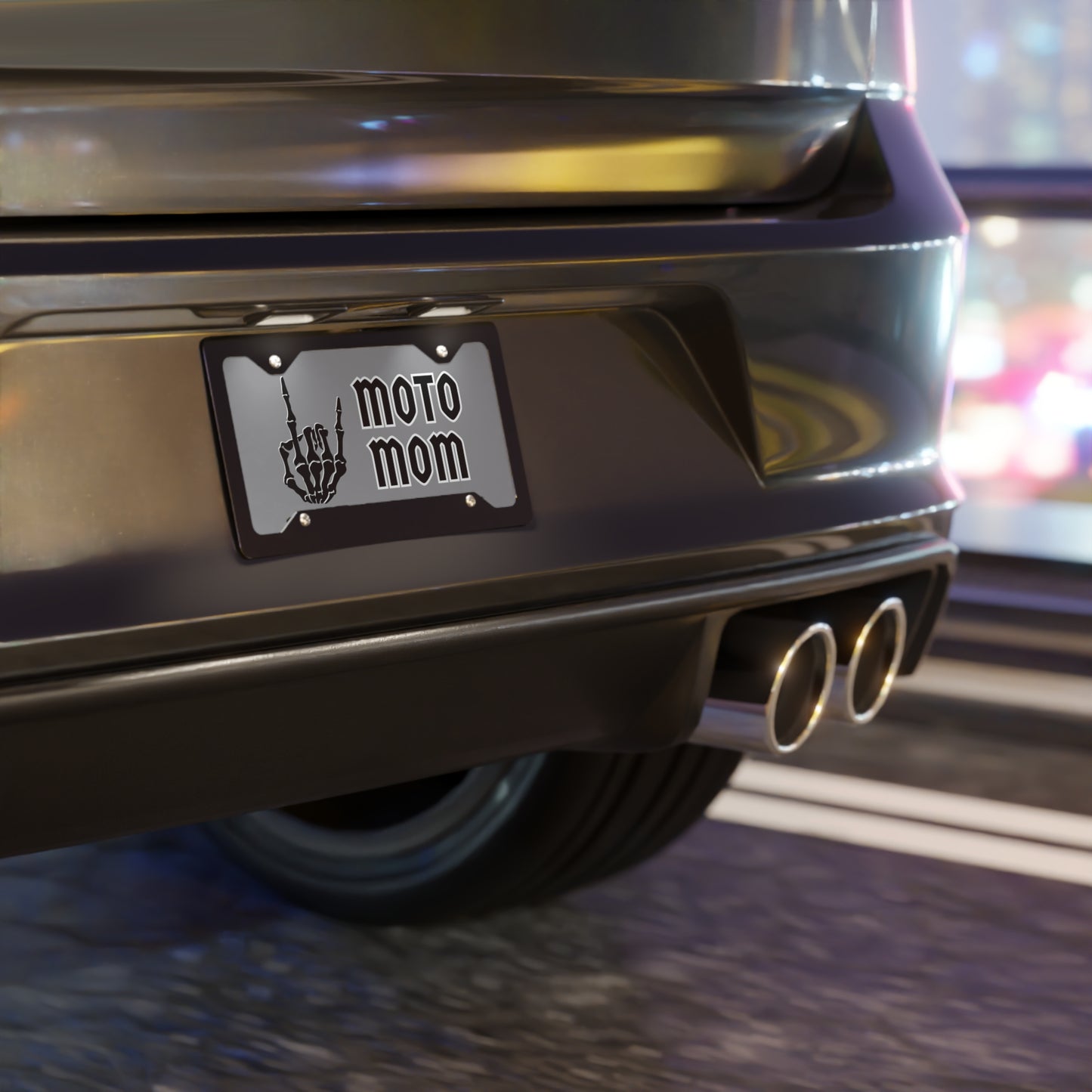Moto Mama Vanity License Plate