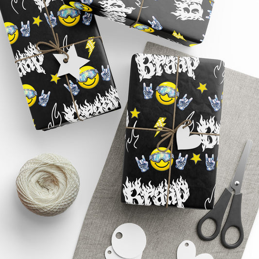 Smiley Braap Gift Wrap