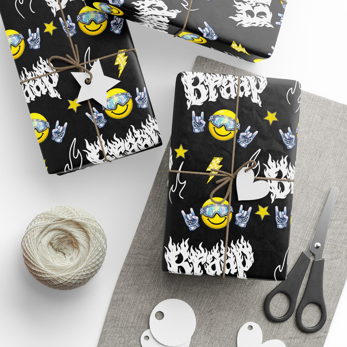 Smiley Braap Gift Wrap