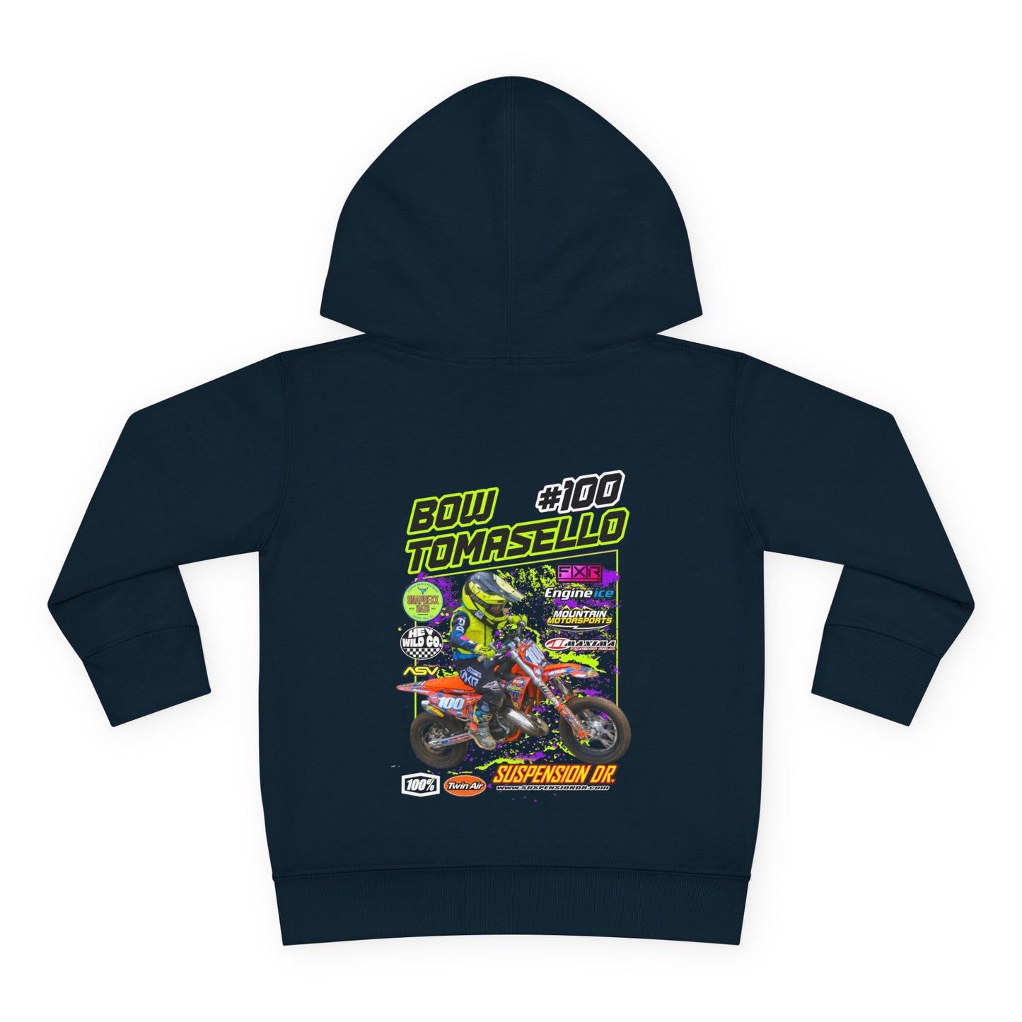 Toddler Custom MX Sponsor Hoodie