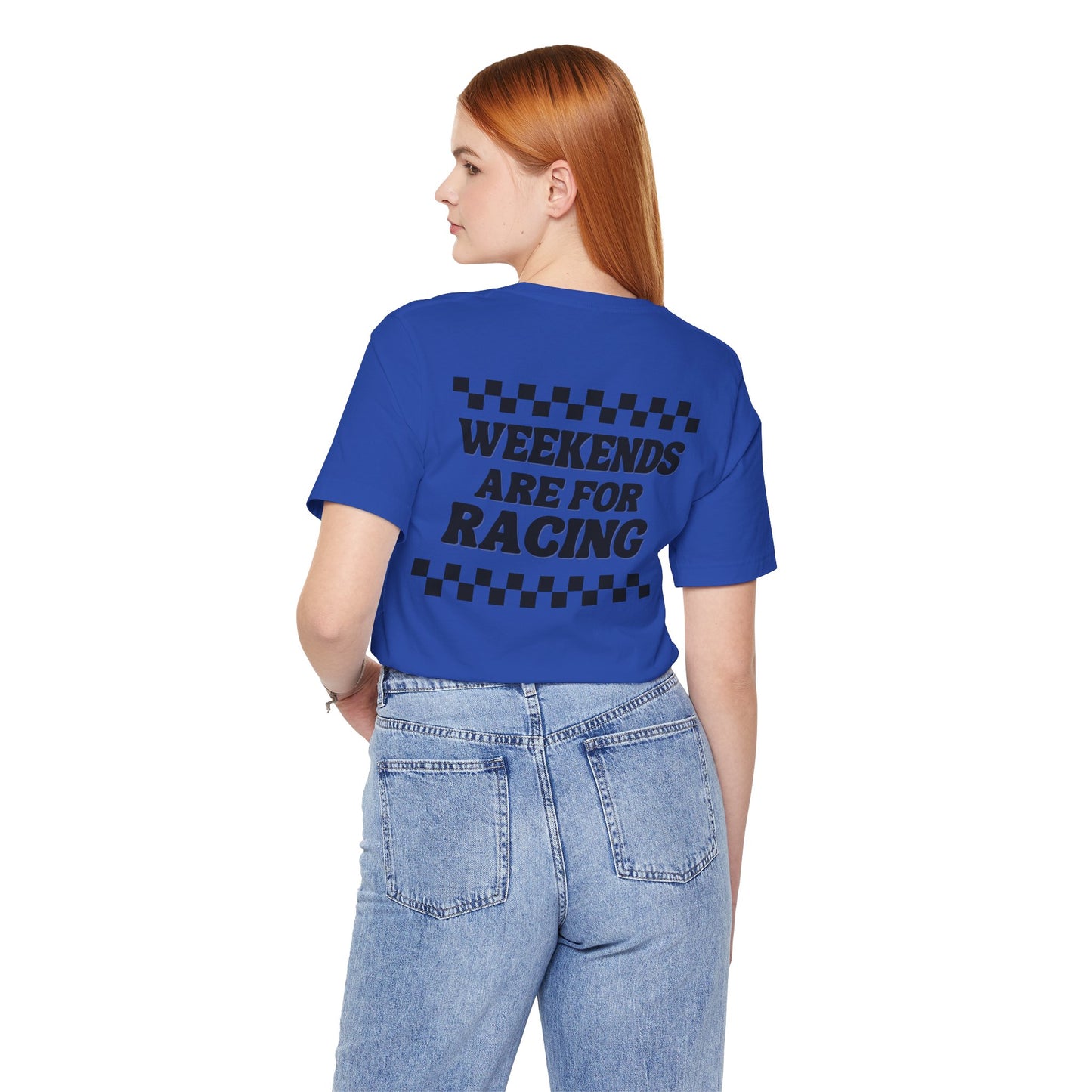 Custom Unisex Number Plate Shirt *You pick the back saying*