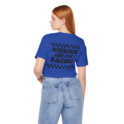 Custom Unisex Number Plate Shirt *You pick the back saying*