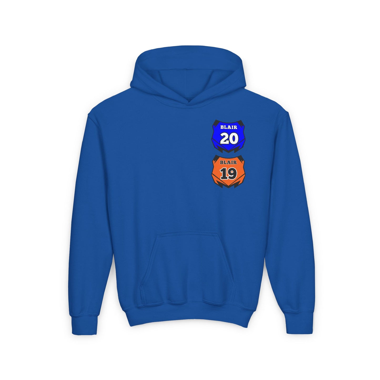 Youth Number Plate Custom Hoodie