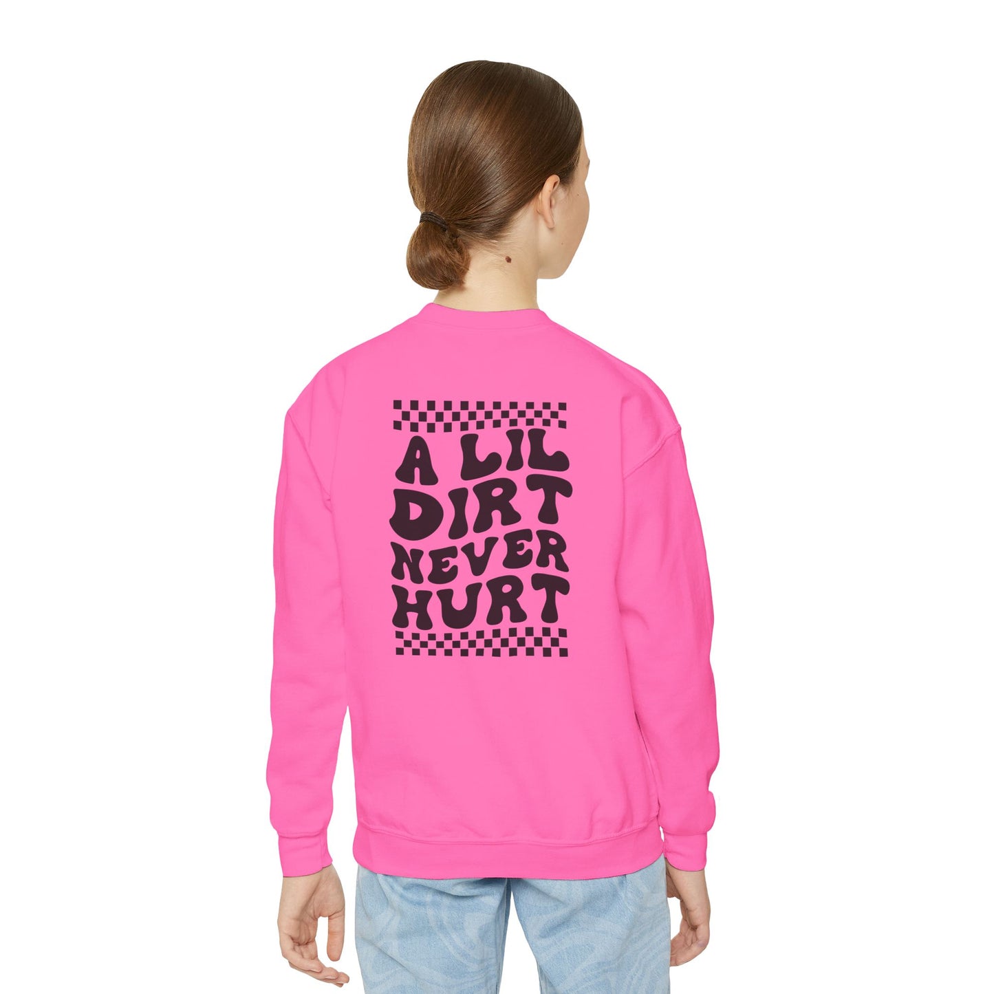 Lil Dirt Custom Youth Sweatshirt