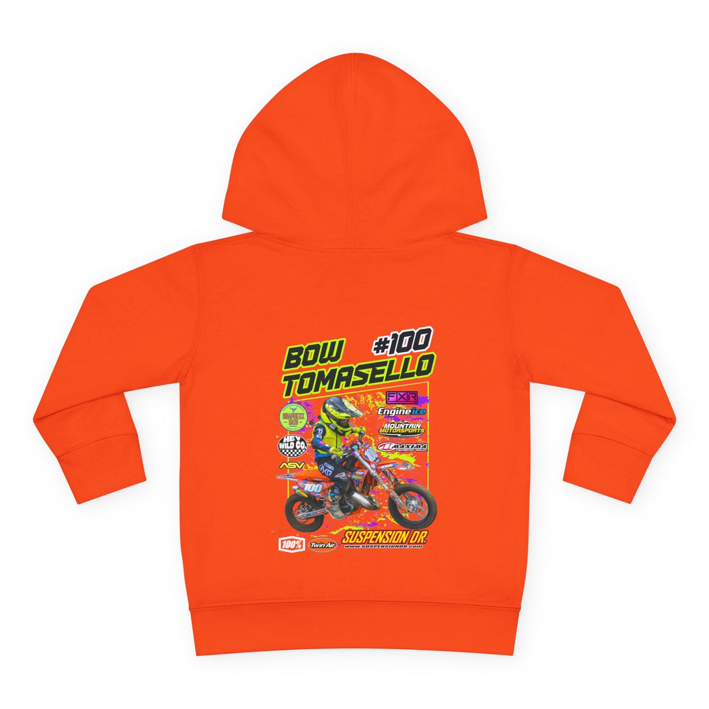 Toddler Custom MX Sponsor Hoodie