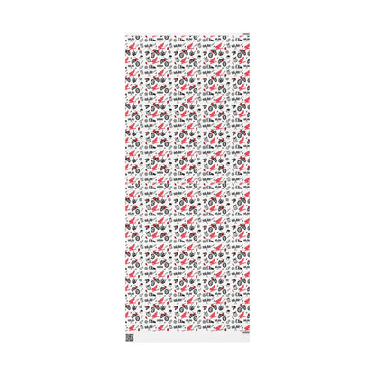 Honda Dirt Bike Inspired Gift Wrap