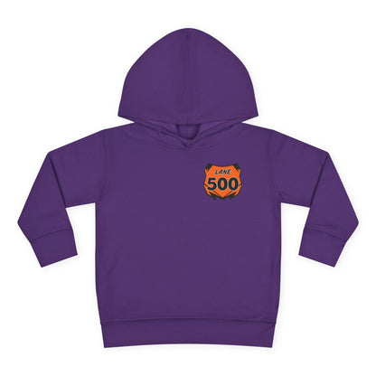 Toddler Custom Number Plate Hoodie *You pick the back saying*