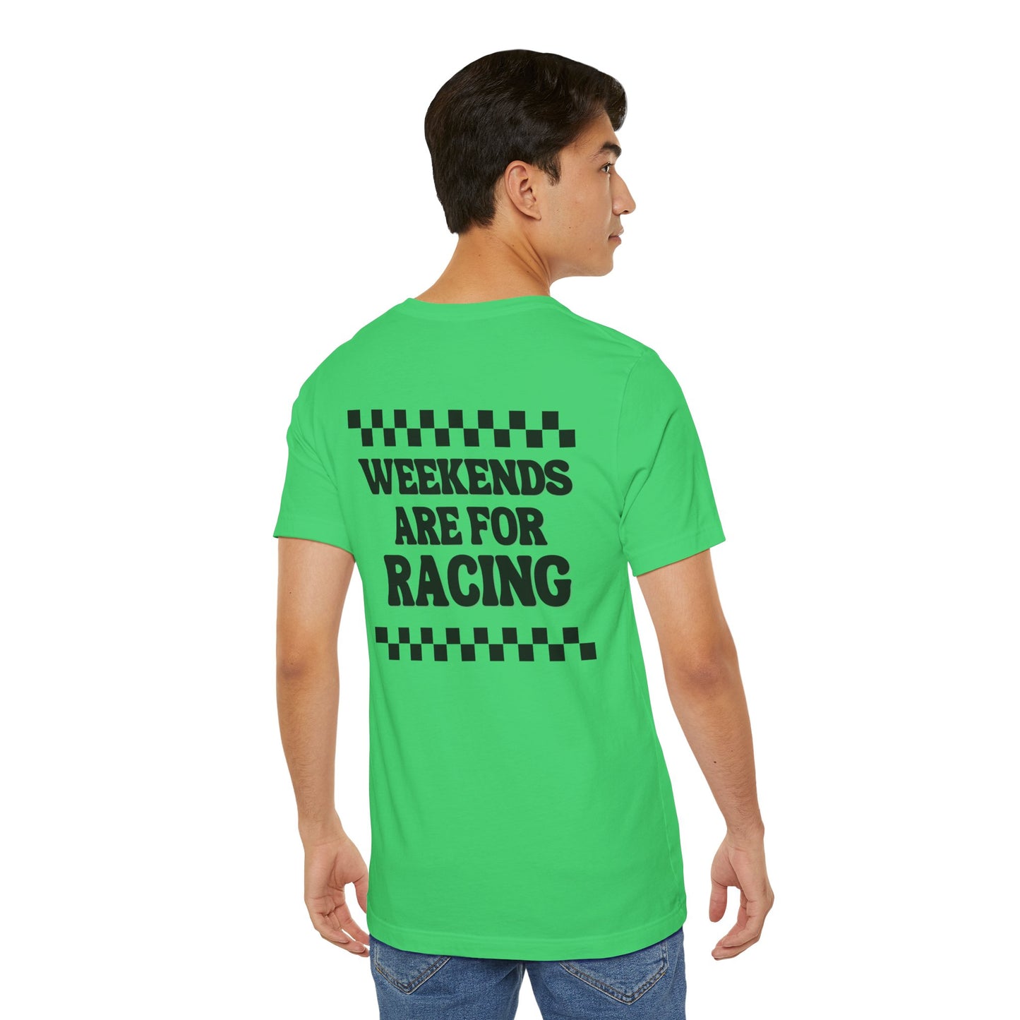 Custom Unisex Number Plate Shirt *You pick the back saying*