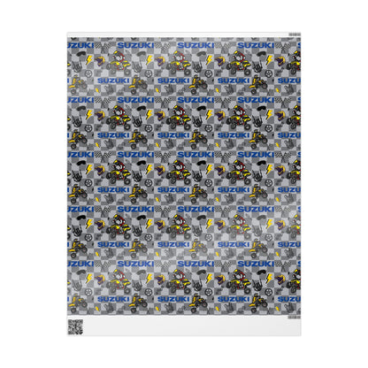 Suzuki Race Quad Inspired Gift Wrap
