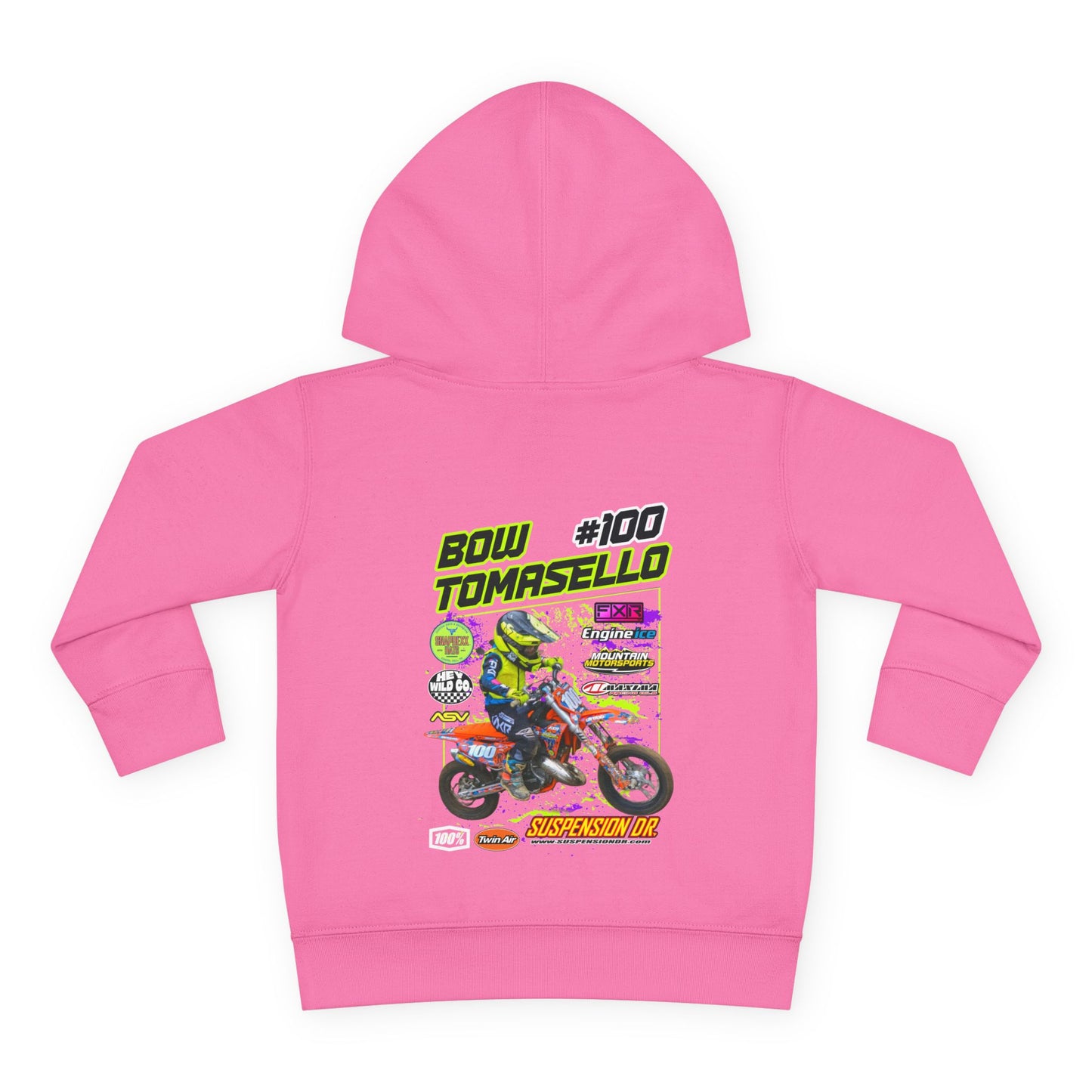 Toddler Custom MX Sponsor Hoodie