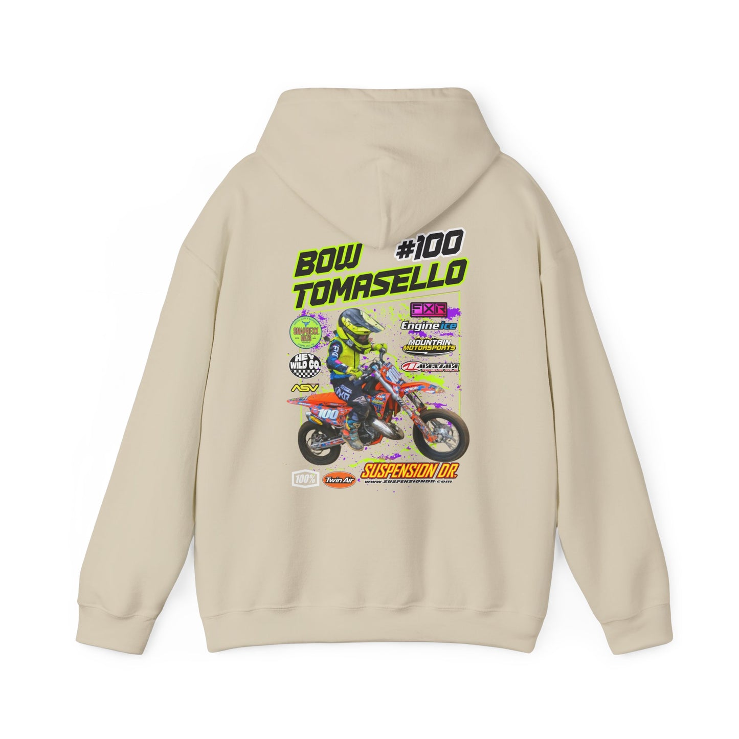 Custom MX Sponsor Hoodie