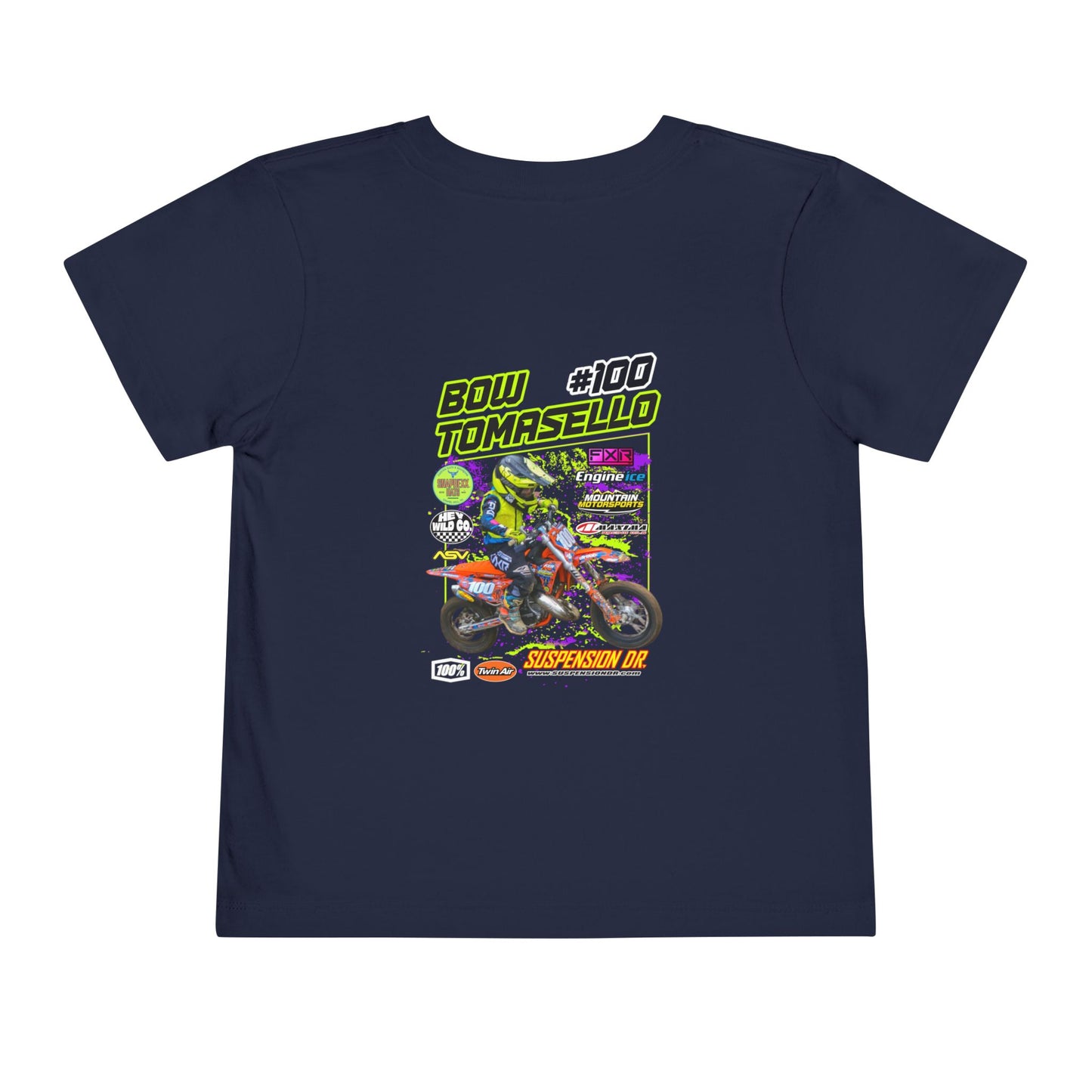 Custom MX Sponsor Toddler Shirt