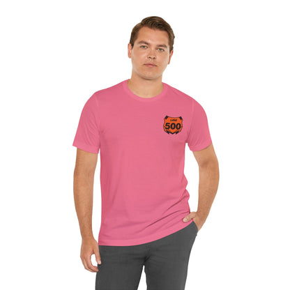 Custom Unisex Number Plate Shirt *You pick the back saying*