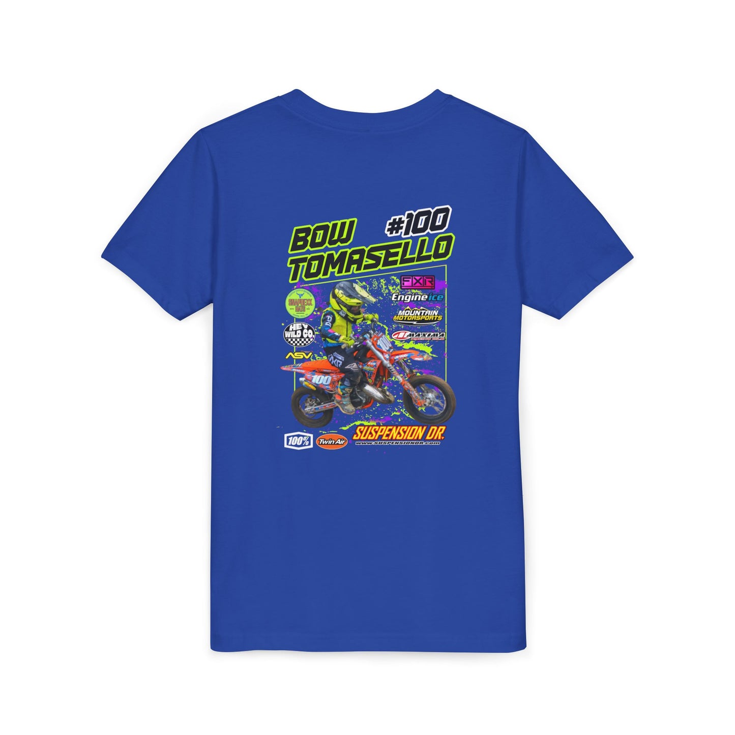 Custom MX Sponsor Youth Shirt