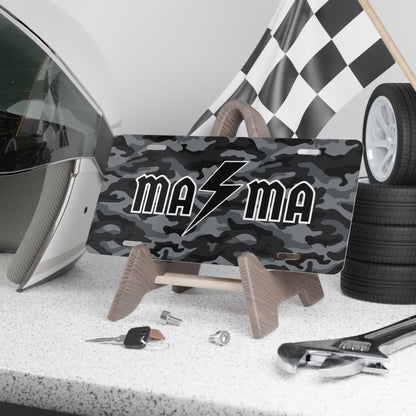 Mama Camo Vanity License Plate
