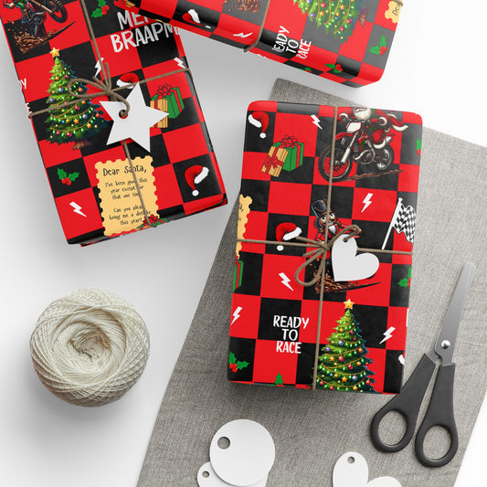 Dear Santa Christmas Gift Wrap