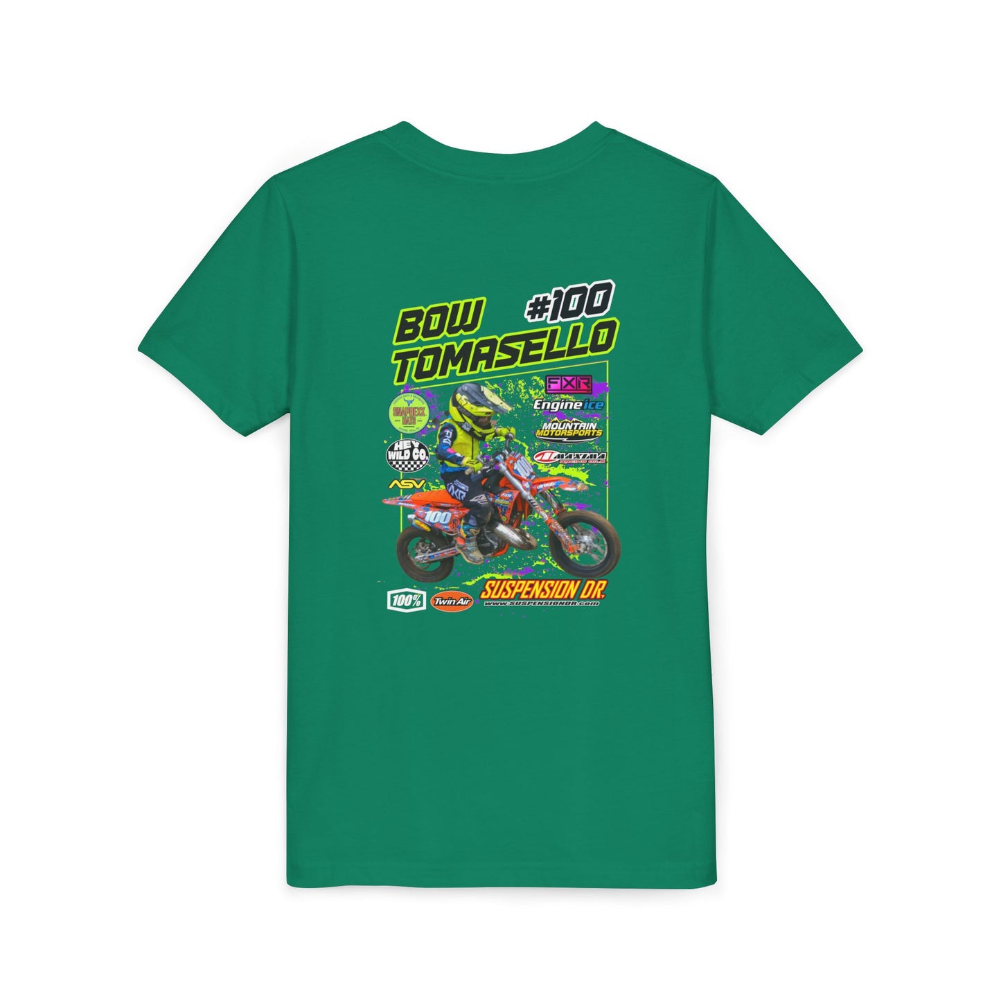 Custom MX Sponsor Youth Shirt