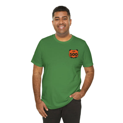 Custom Unisex Number Plate Shirt *You pick the back saying*