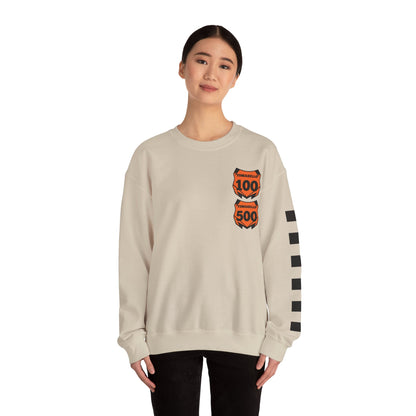 Custom Unisex Number Plate Sweatshirt *You pick back saying*