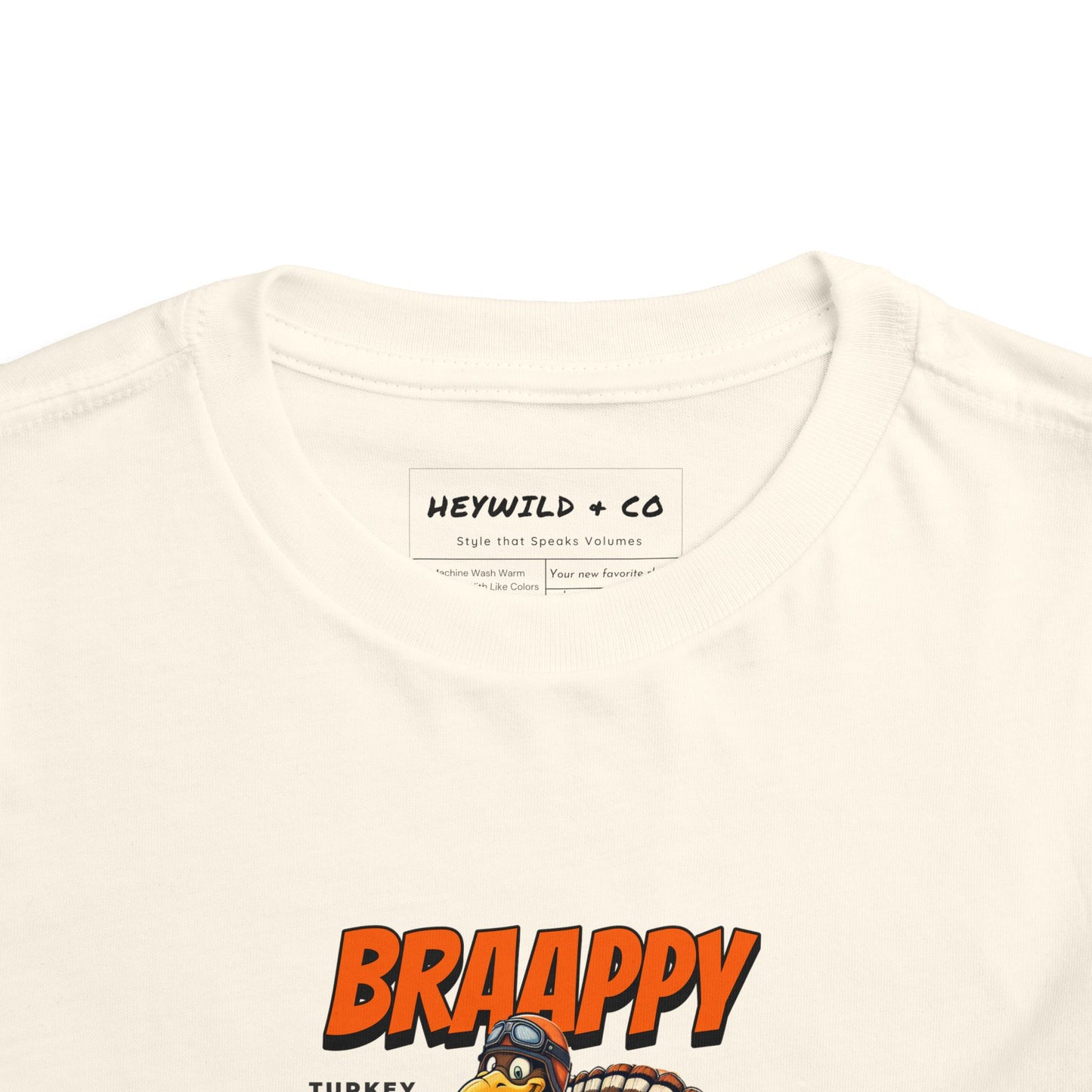 Braappy Thanksgiving Toddler Shirt