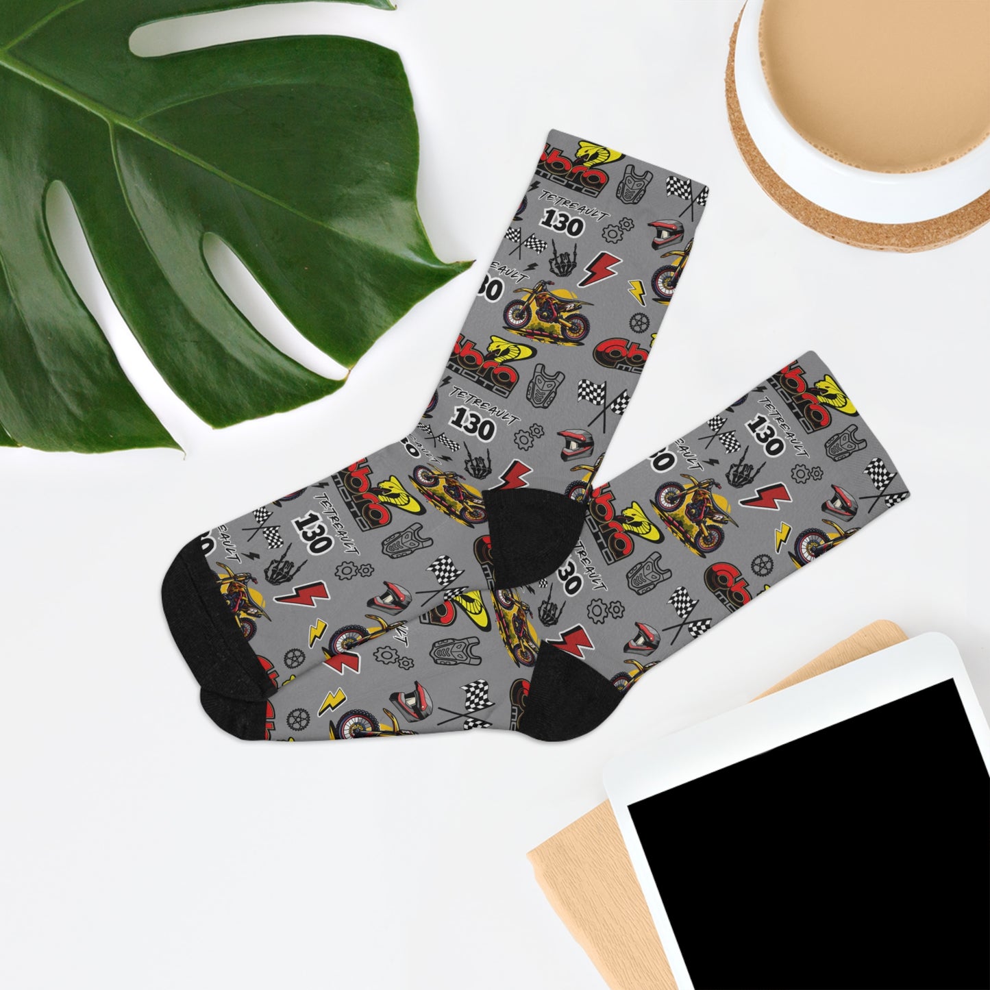Customizable Motocross Socks