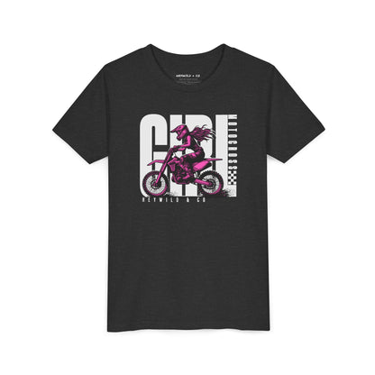 Motocross Girl Youth Shirt