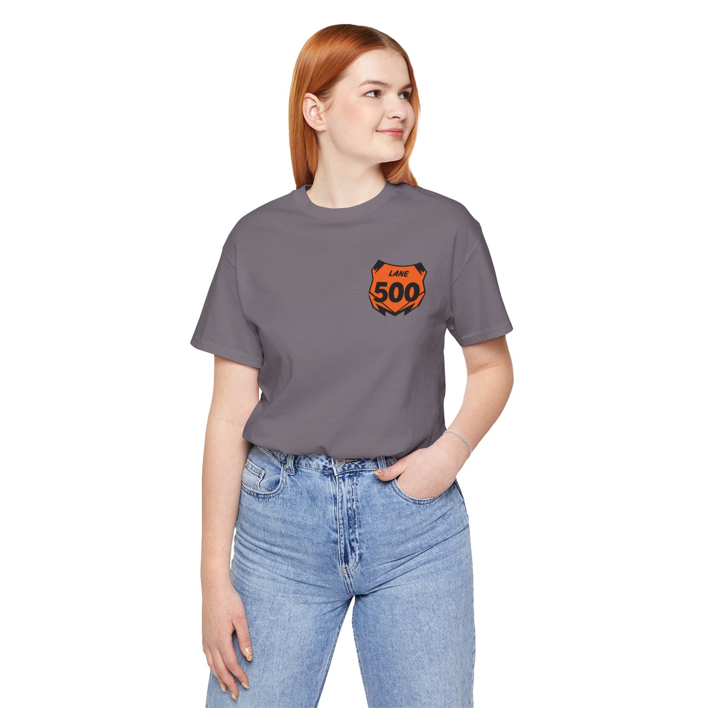 Custom Unisex Number Plate Shirt *You pick the back saying*