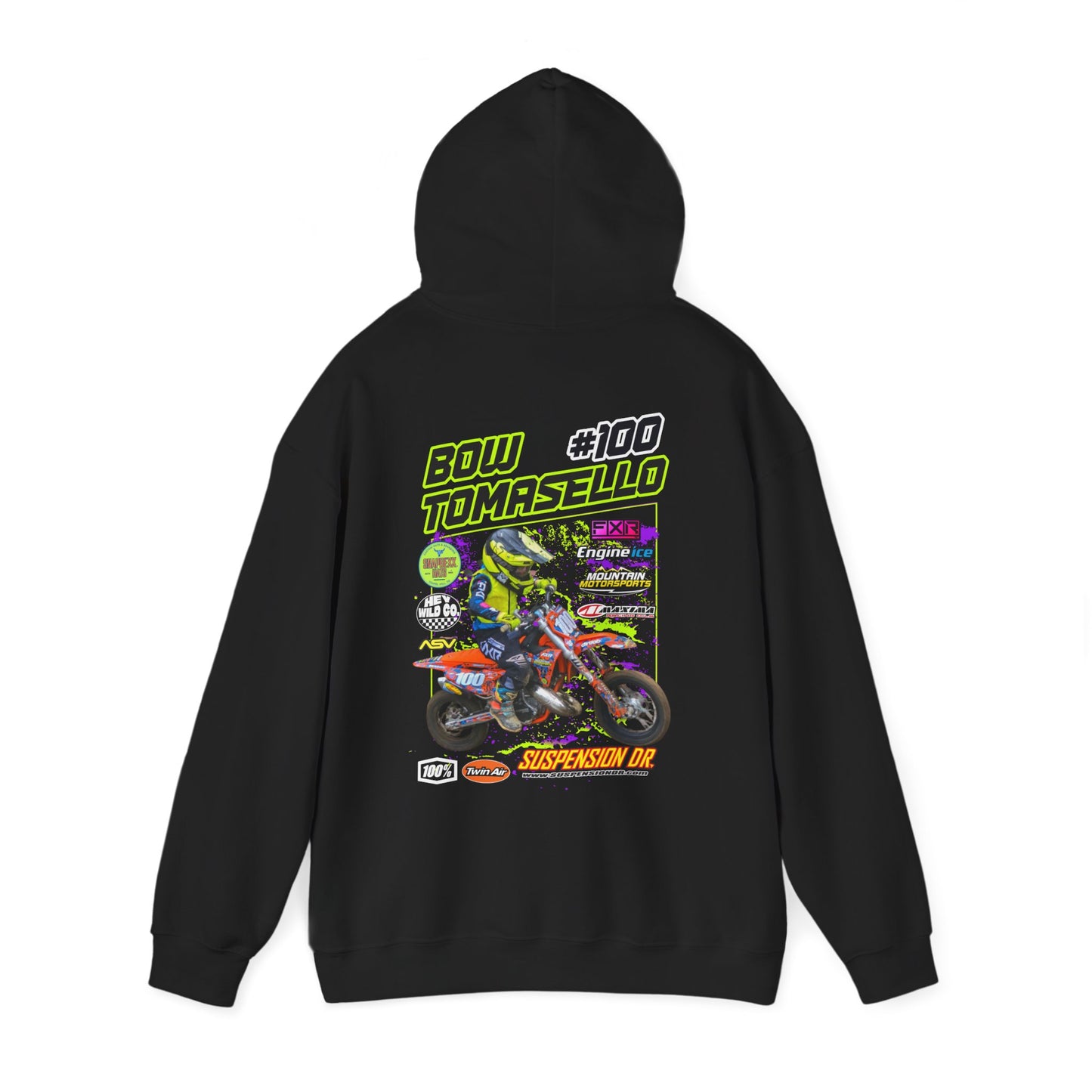 Custom MX Sponsor Hoodie