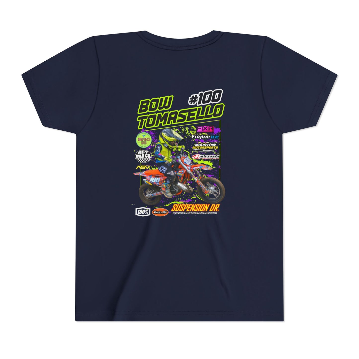 Custom MX Sponsor Youth Shirt