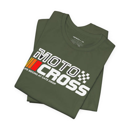 Life Begins at Gate Drop Unisex Shirt